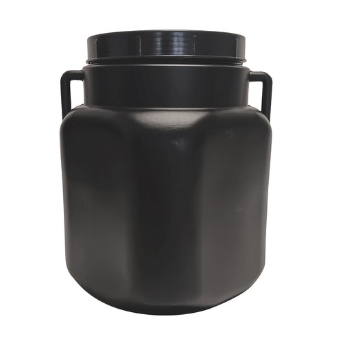 Fass quadratisch 20l schwarz - , |