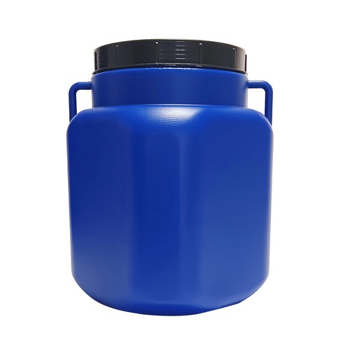 Fass quadratisch 30l - blau, |