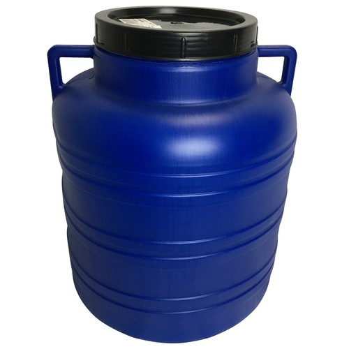 Weithalsfass 40l blau - weithalsfass,